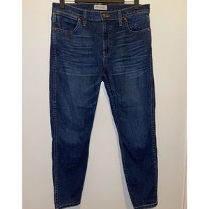 MADEWELL | 9” HIGH RISER SKINNY SKINNY CROP JEANS